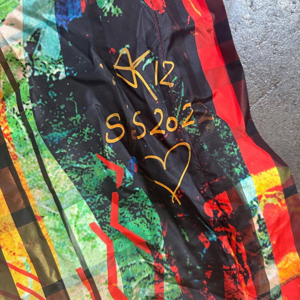 Vivienne Westwood 7,105$ !!! 2022 Andreas Kronthaler Silk Bus Stop Dress - Picture 12 of 16